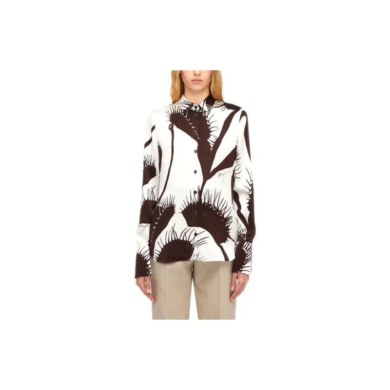 Ferragamo Shirts Women's White-2