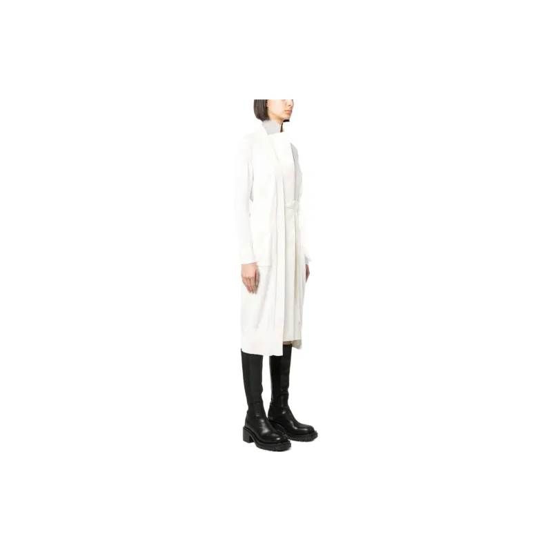 Sacai Layered Detailed Knitted Cardi Coat-3