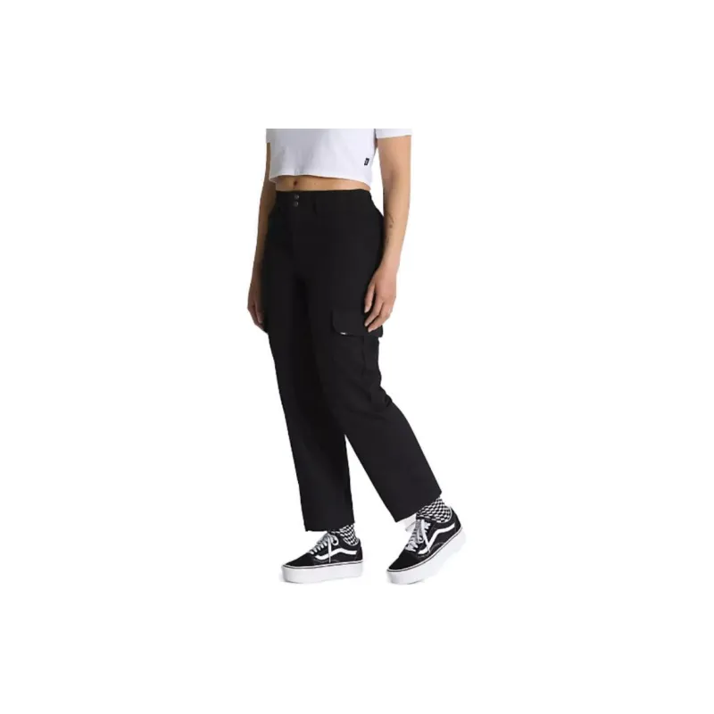 Vans Sidewalk Casual Pants Women's Black-4