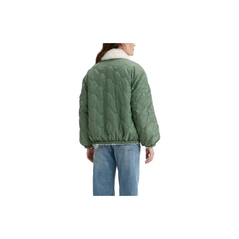 Levis Jackets Women's Green-2
