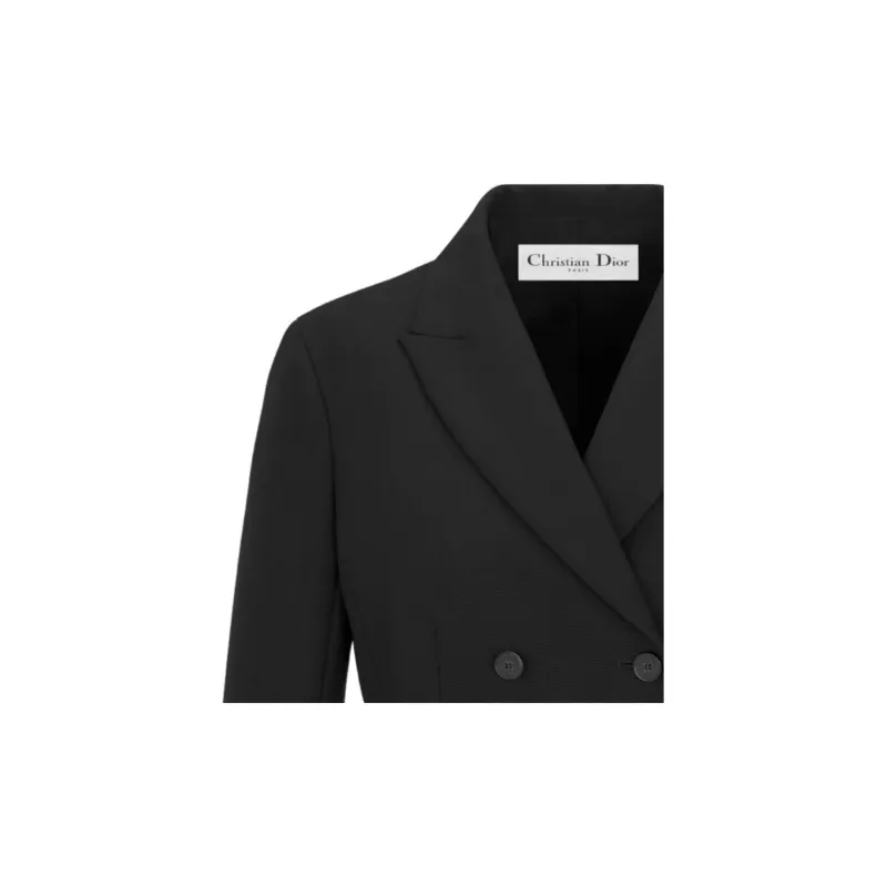 DIOR SS24 Business Suit Coat Women's Black-3