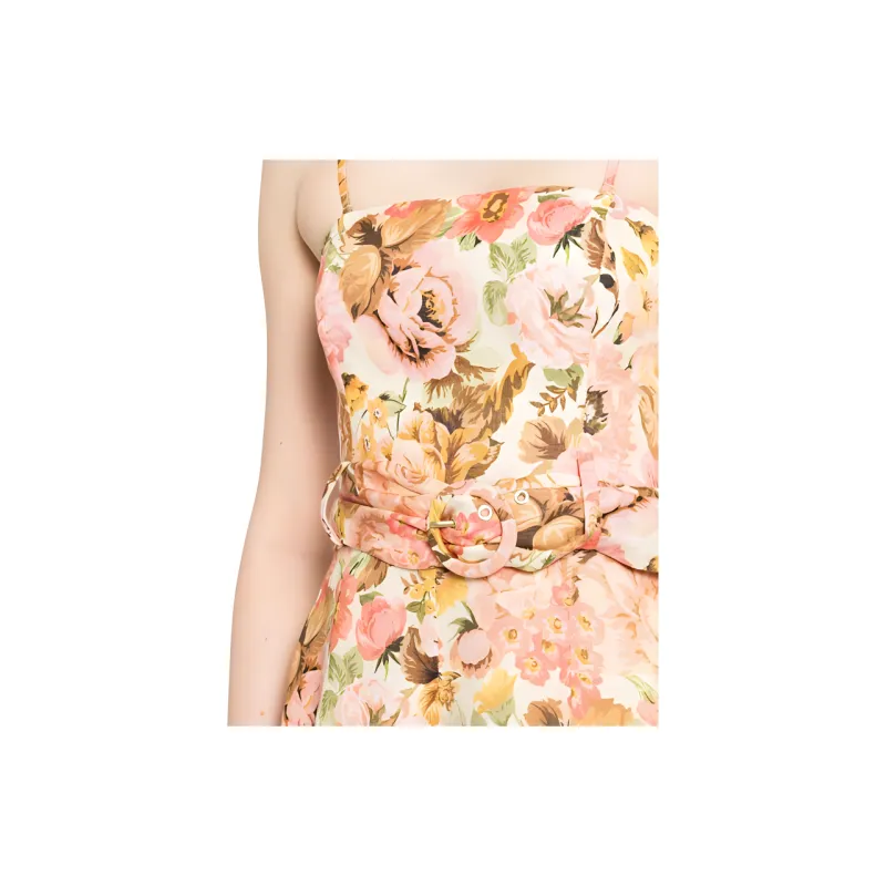 Zimmermann Golden Strapless Playsuits-3