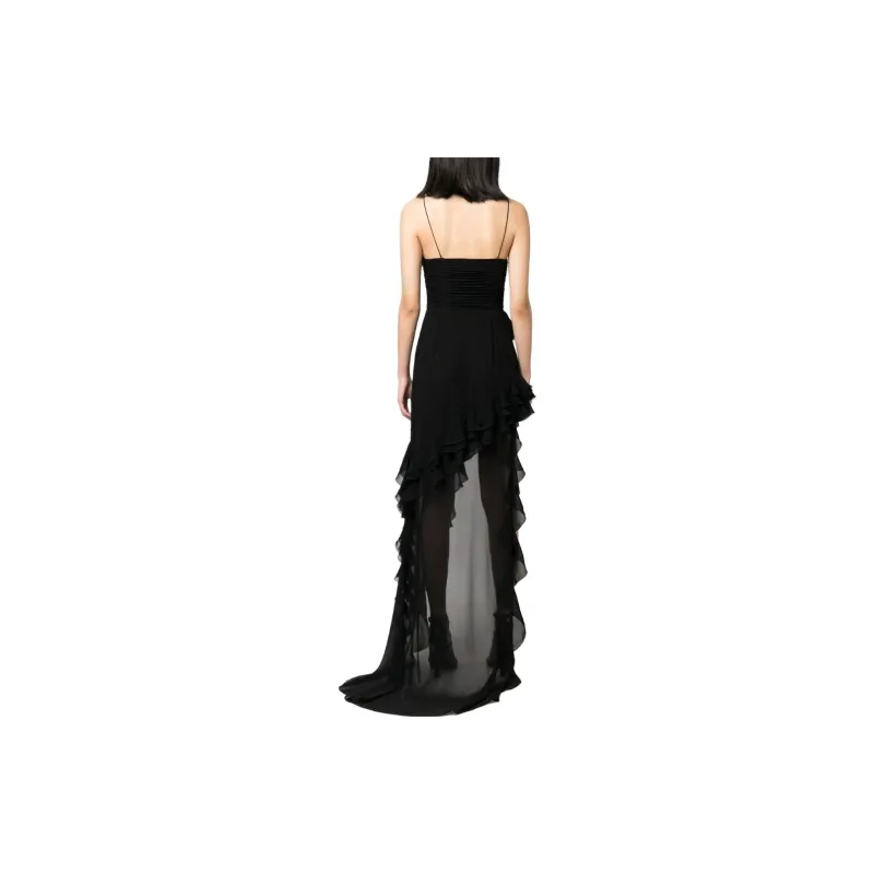 Alessandra Rich Slip Dresses Women's Black-2