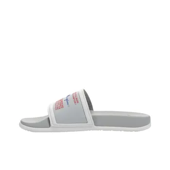 Champion Anti-Slip Wear-Resistant Kids' Slippers White Blue Teenagers