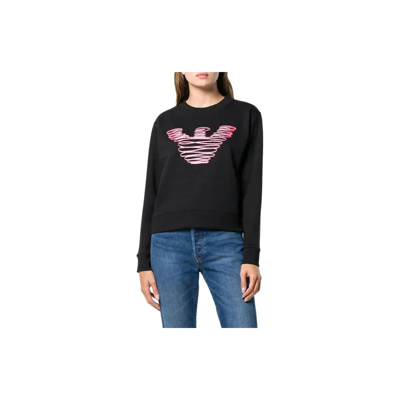 EMPORIO ARMANI Sweatshirt Women's Black-1