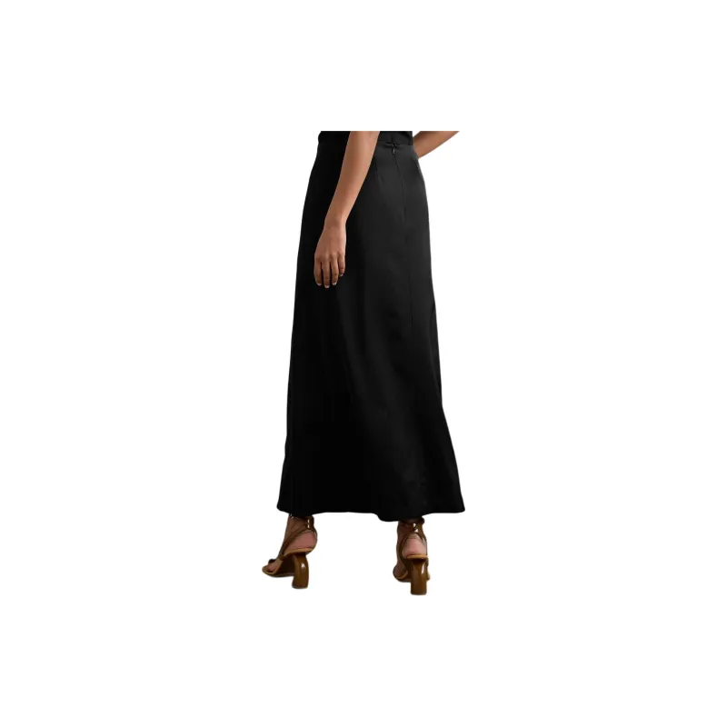 DRIES VAN NOTEN Casual Long Skirt Women's Black-1