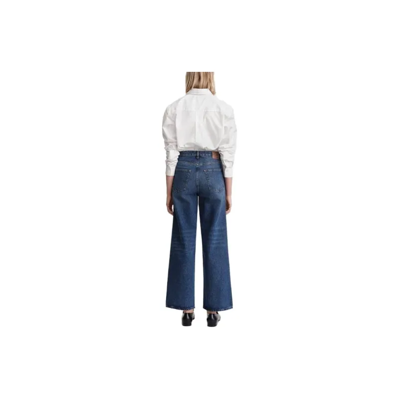 TOTEME Cropped Wide leg Jeans-2