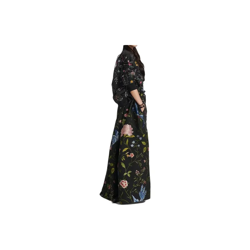 DIOR Casual Long Skirts Women's Multicolor-3