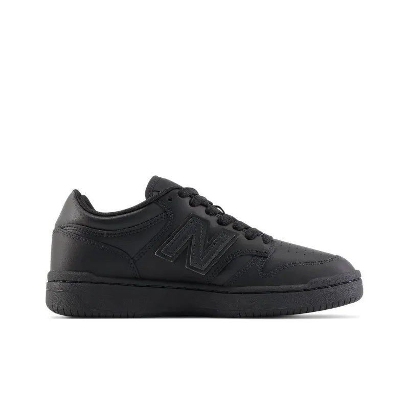 New Balance NB 480 Low Top Kids' Skateboarding Shoes Black Teenagers-1
