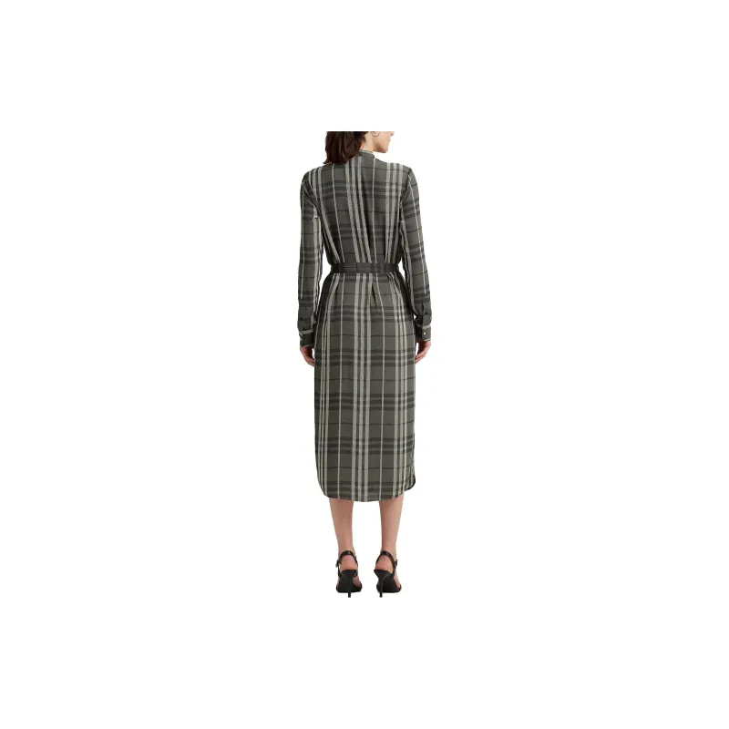 Polo Ralph Lauren Long-Sleeved Dresses Women's Green-2