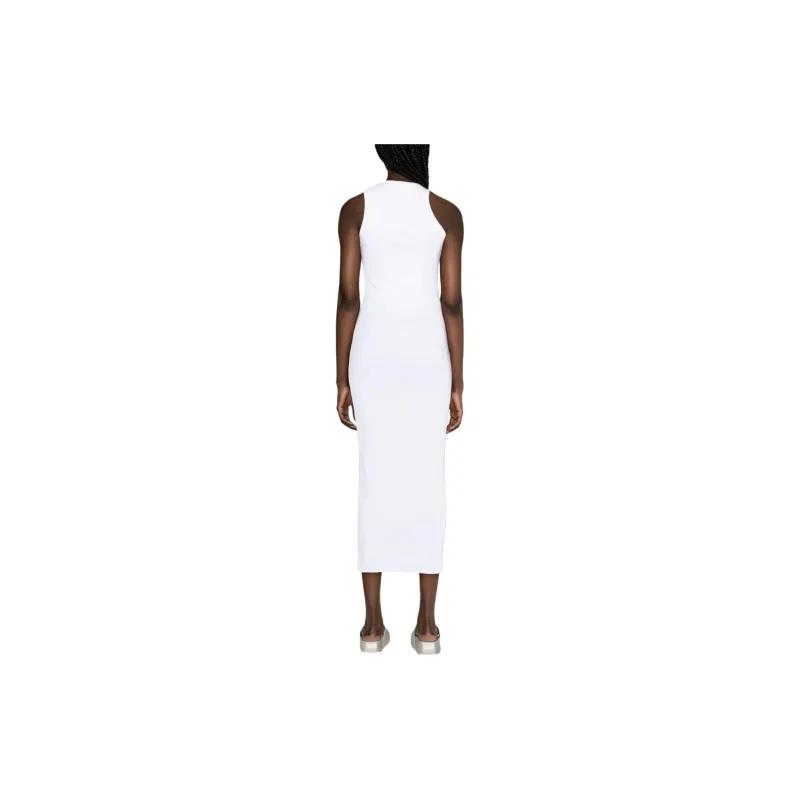 Axel Arigato Asymmetric Ribbed Midi Dress-2