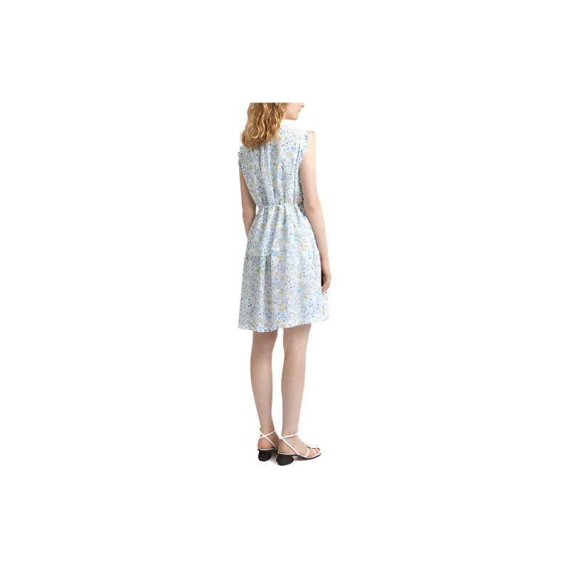CARVEN Sleeveless Dress Women's White-2