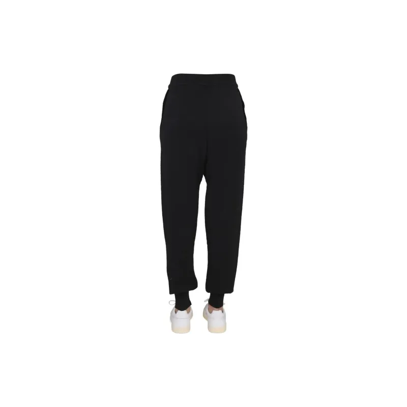 Vivienne Westwood Knitted Sweatpants Women's Black-2