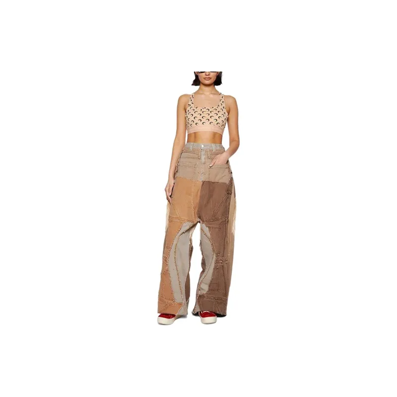 NATASHA ZINKO Jeans Women's Beige-1