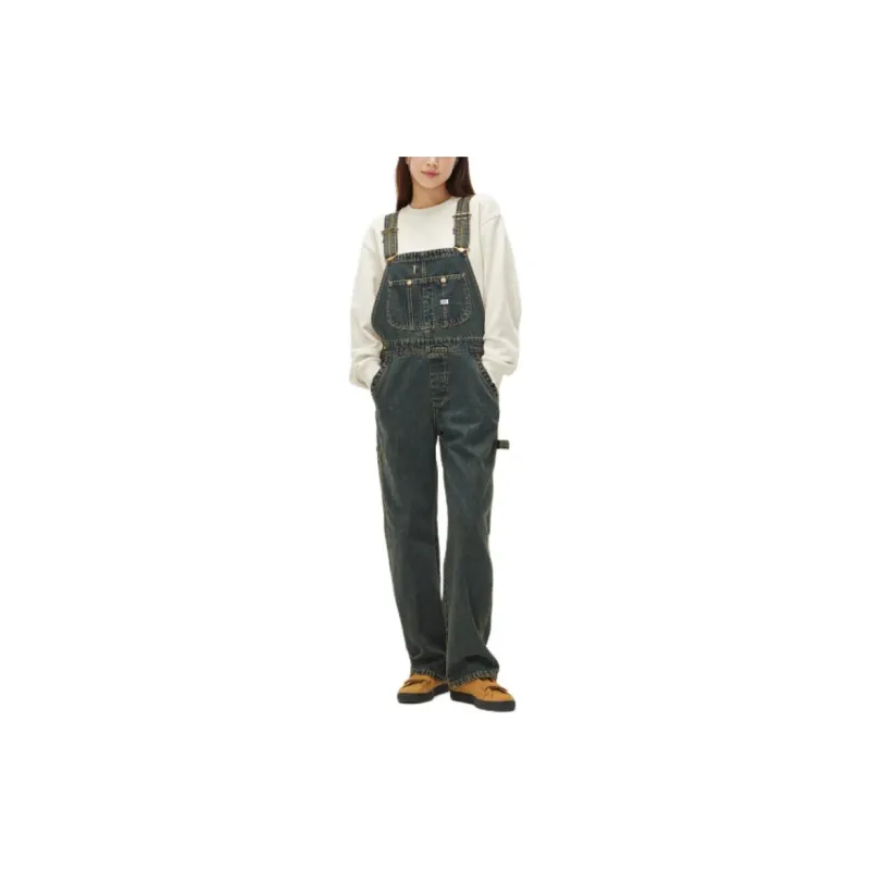 Lee Overalls Women's .Imgur.com Dark Indigo Color-2