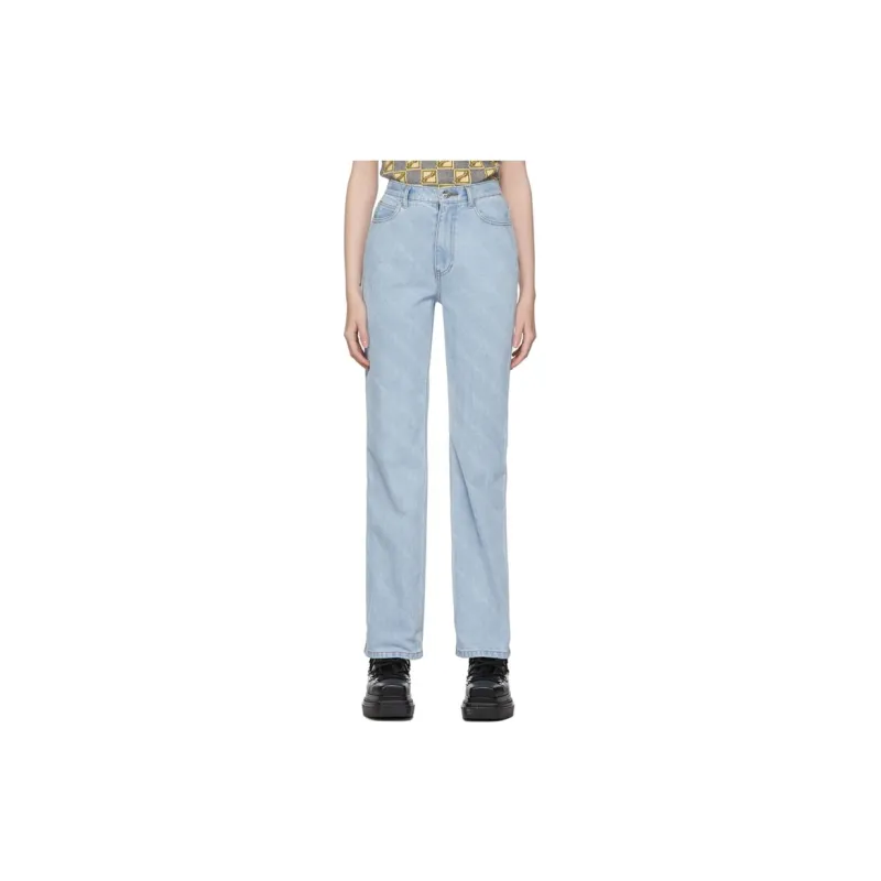 WE11DONE Jeans Women's Blue-1
