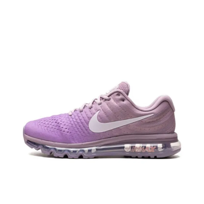 Nike Air Max 2017 Anti Slip Wear Resistant Low Top Running Shoes Women's Purple-0