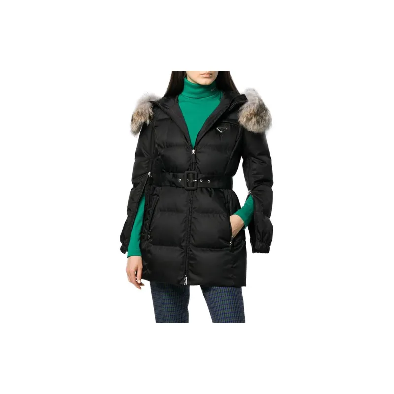 PRADA Down Jackets Women's Black-3
