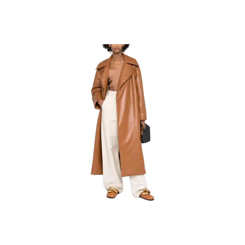 NANUSHKA Faux-leather Padded Coat-1