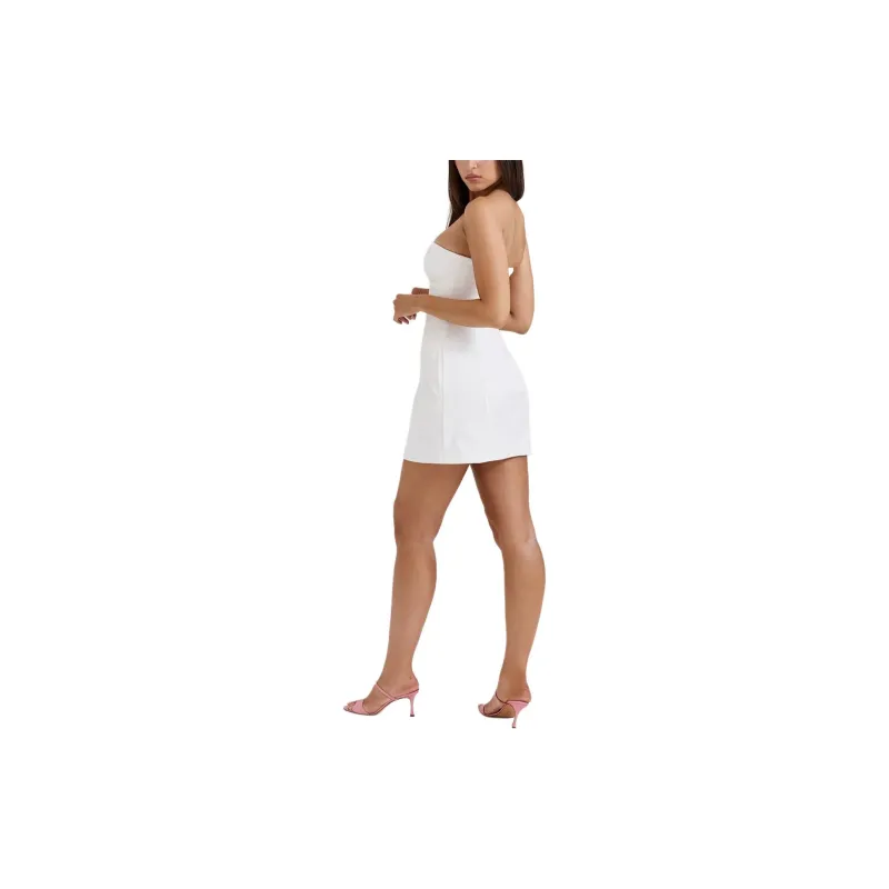 HOUSE OF CB MIMI Sleeveless Dress Women's WHITE/White-5