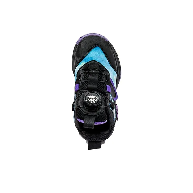 KAPPA KIDS High Top Children's Basketball Shoes Black Purple Kids'-3