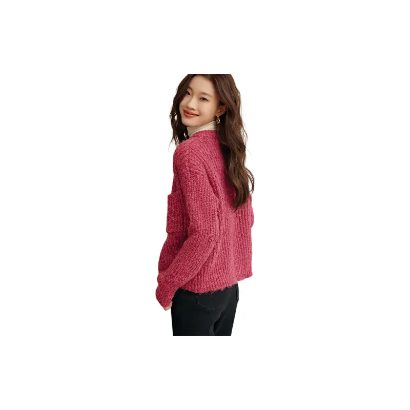 Mo Han Yi Mei Knitwear Women's Rose Purple-2