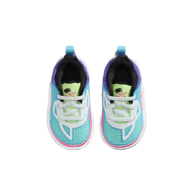 Jordan Tatum 1 'Wave Runner' Abrasion Resistant Mid Top Toddler Shoes Infant And Toddler-2