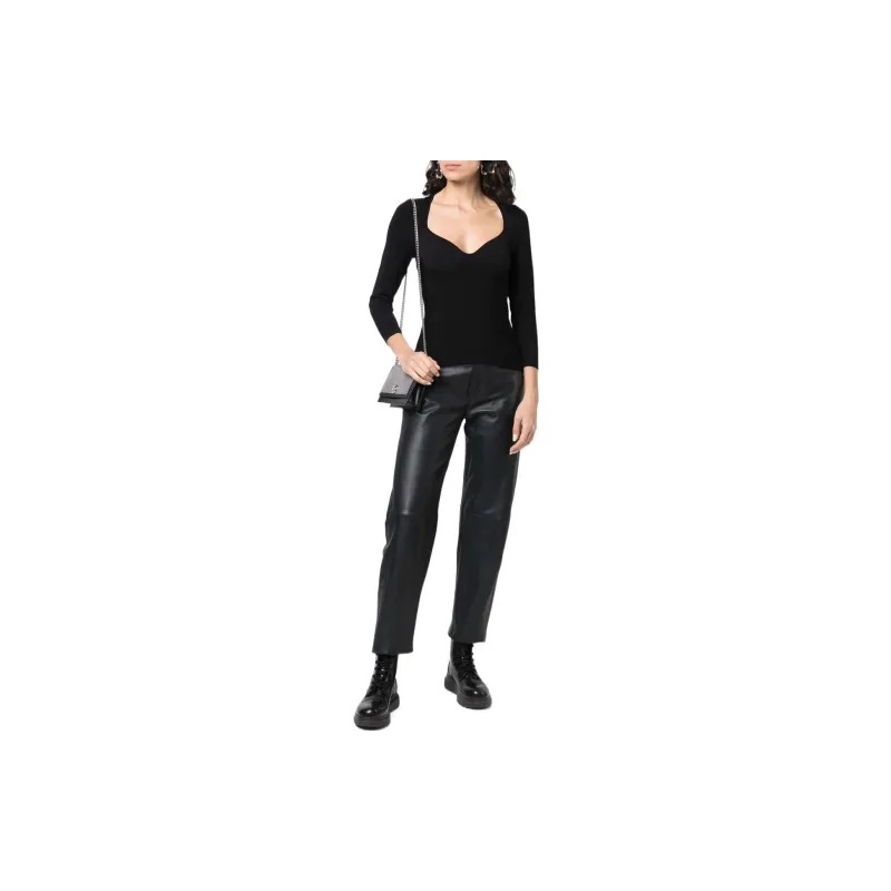 Alexander McQueen Long Sleeved Stretched Top-1