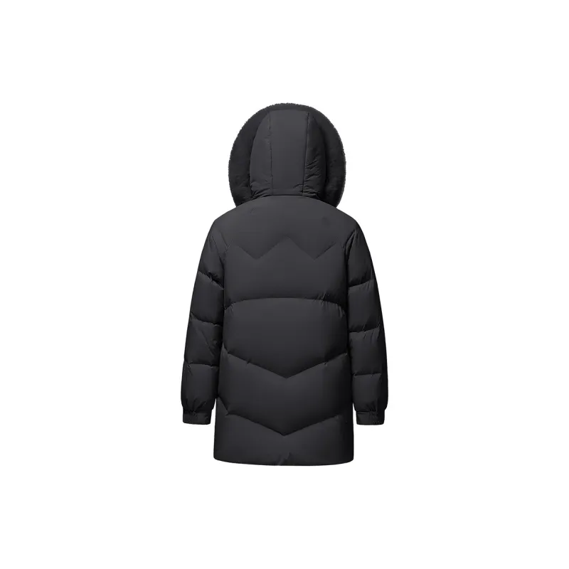 Yalu Extremely Cold Thickened Duck Down Fox Large Fur Collar Detachable Down Jacket Women's-7