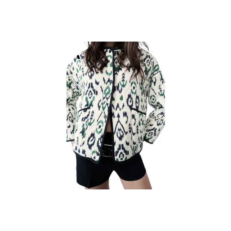 ZARA Jackets Coats Women's Green-3