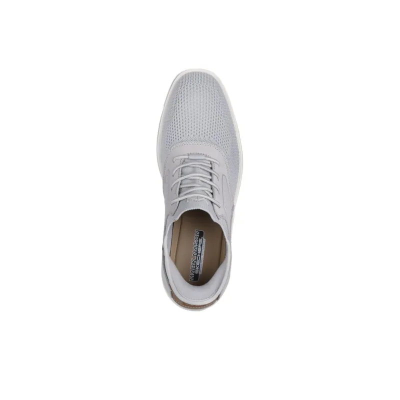 Skechers MARK NASON Non-slip Lightweight Low-Top Casual Shoes Men's Gray-2