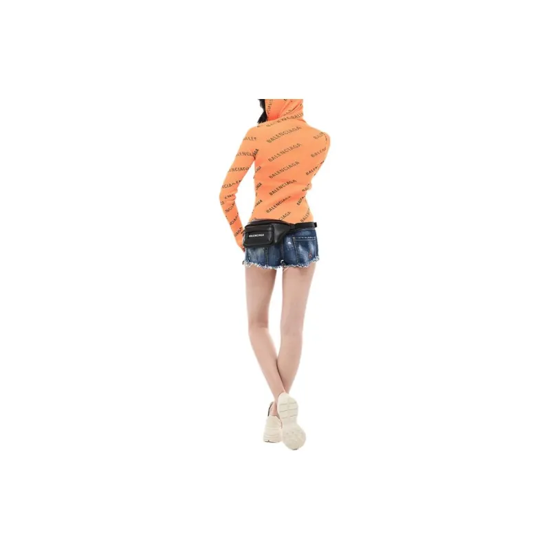 Balenciaga Sweater Regular Women's Orange-6