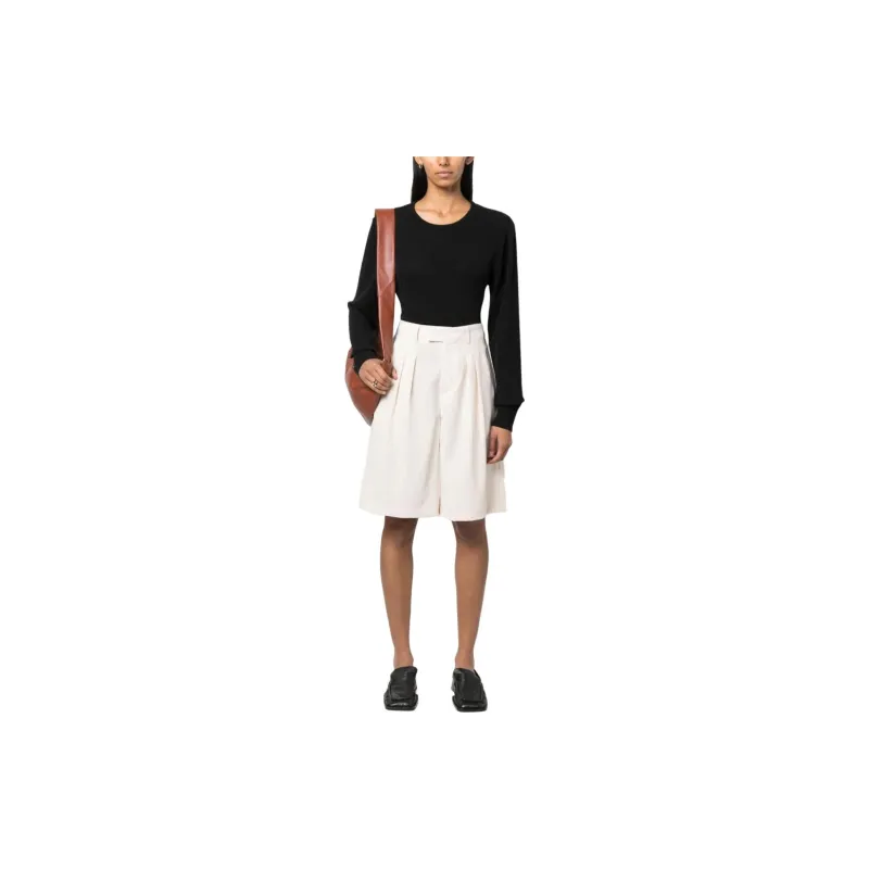 JIL SANDER + Logo Embroidered Crewneck Jumper-1