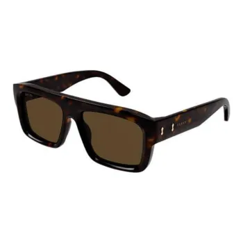 GUCCI Subject To Official Website Square Sunglasses Men's Tortoiseshell