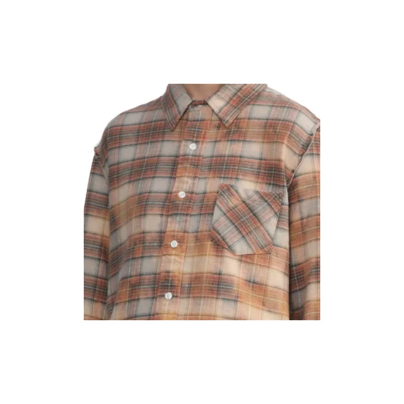 R13 Check Pattern Shirt-5