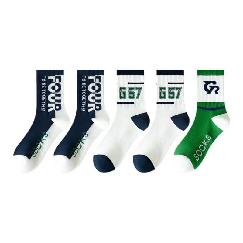 ROBINHOOD Mid Calf Socks Men's 5 Pack-0