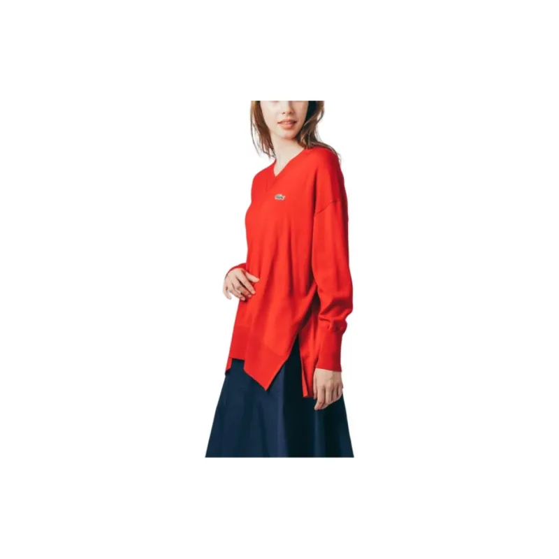 LACOSTE Sweaters Women's Red-3