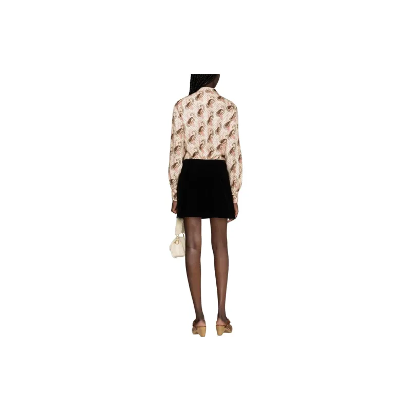ETRO Paisley Print Collared Button Up Shirt-2