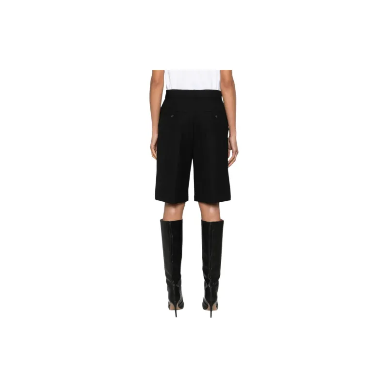TOTEME Tailored Straight Leg Shorts-2