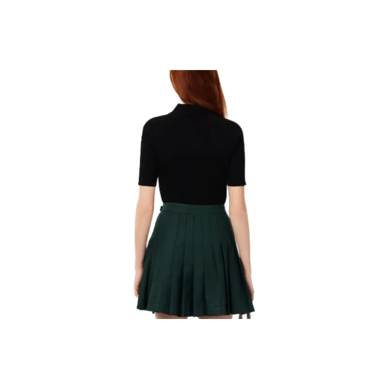 LACOSTE Polo Shirt Women's Black-3