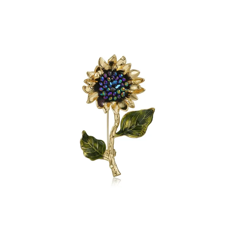 MCK Faux Crystal Brooches Women's-0
