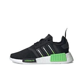 Adidas NMD_R1 J 'Black Lucid Lime'