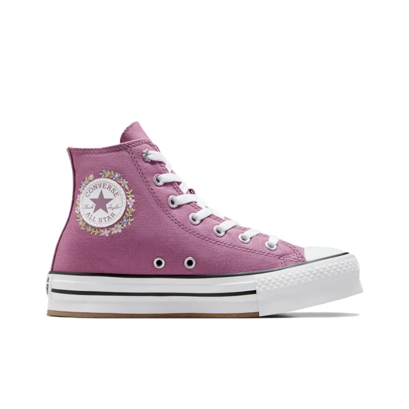 Converse Chuck Taylor All Star Abrasion Resistant High Top Kids Canvas Shoes Pink Teenagers-1
