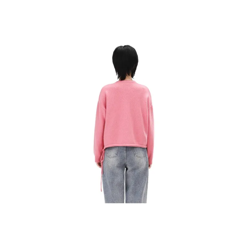 MAIGRE SIMHAT Cashmere Sweater Women's Light Rose Red-1