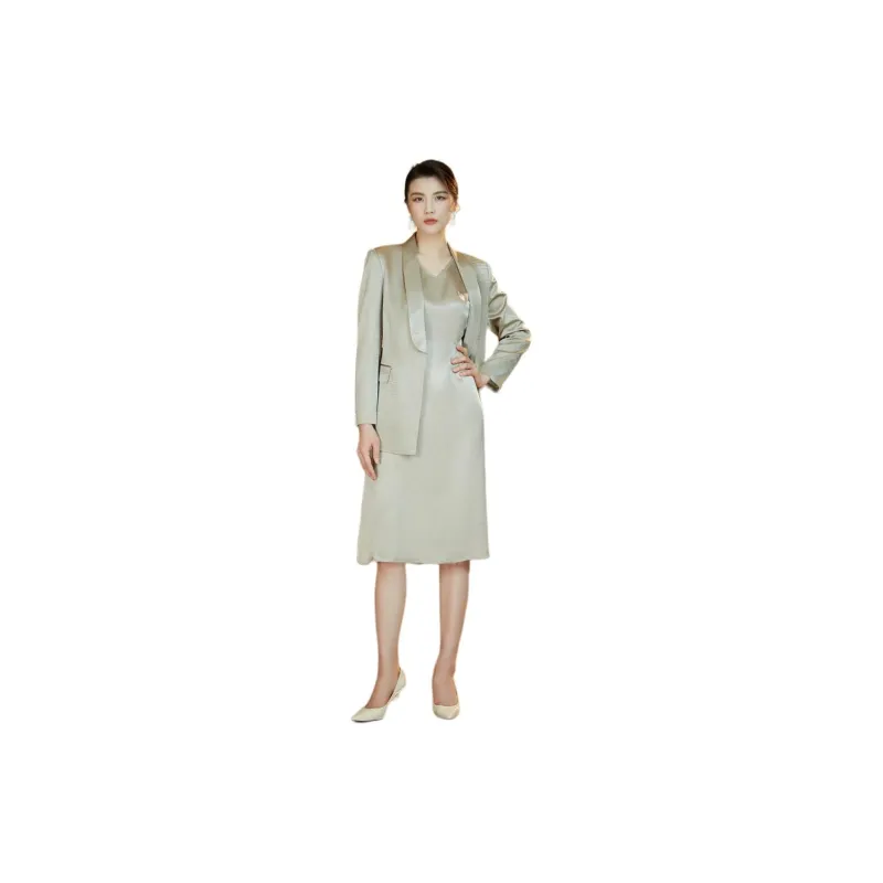 BBLLUUEE Business Suit Women's Jade Green-1