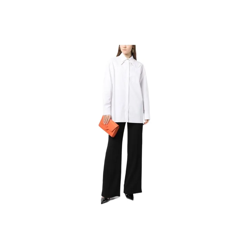 VERSACE Cut out Detail Long sleeve Shirt-1