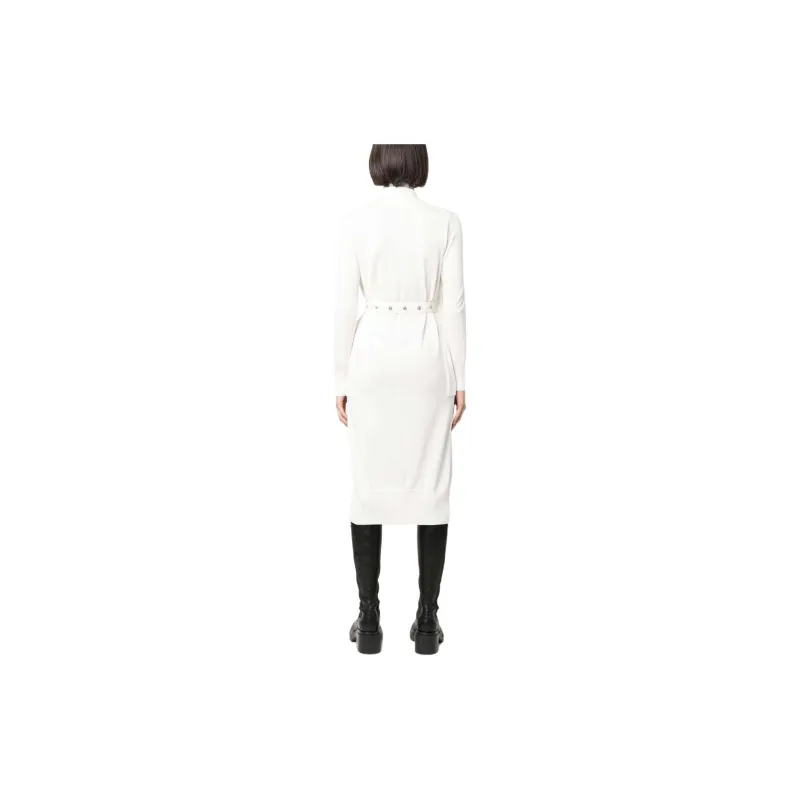 Sacai Layered Detailed Knitted Cardi Coat-2