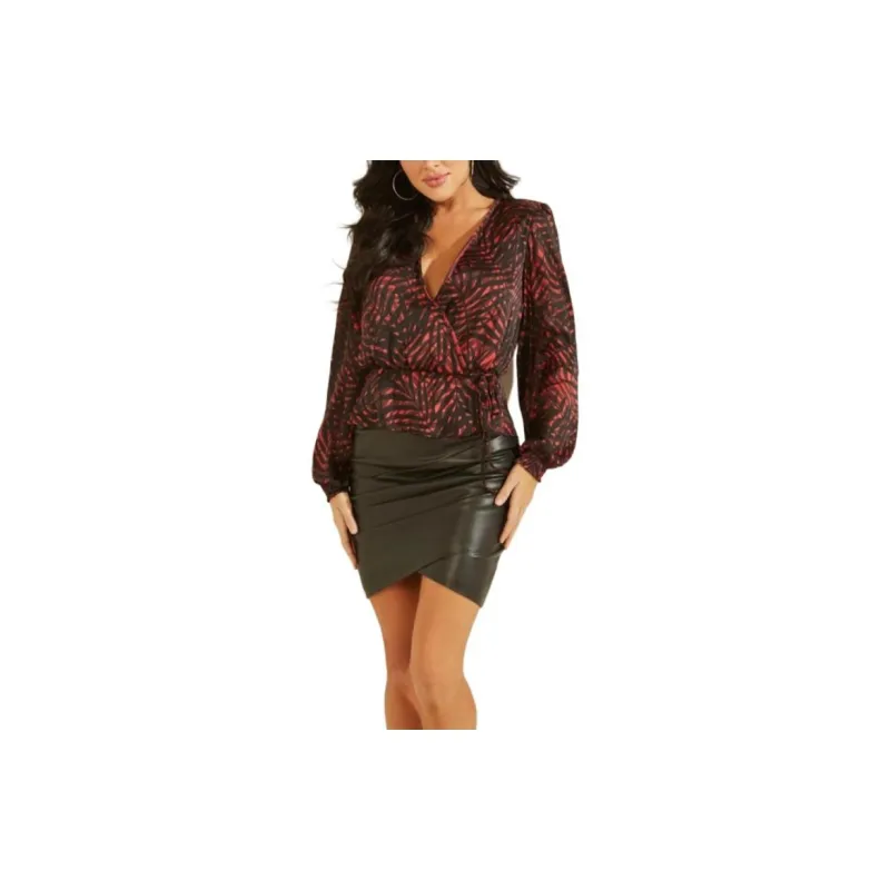 GUESS Shirts Women's Red-3