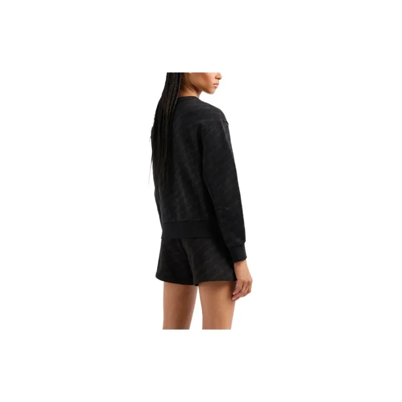 EMPORIO ARMANI EA7 SS24 Sweatshirt Women's Black-2