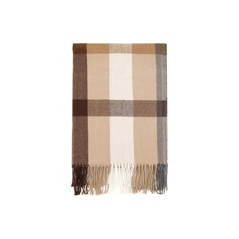 PISHUSHU Knit Scarves Unisex-4